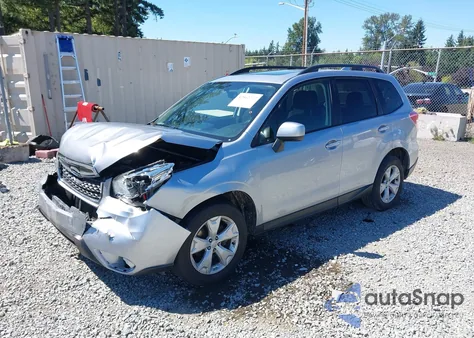 2016 Subaru Forester 2.5I Premium from USA, damaged, VIN JF2SJADC1GH566410